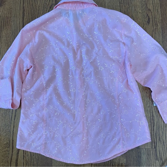 Lemon Grass Studio Women's Button Down Blouse Size Small - Picture 5 of 9